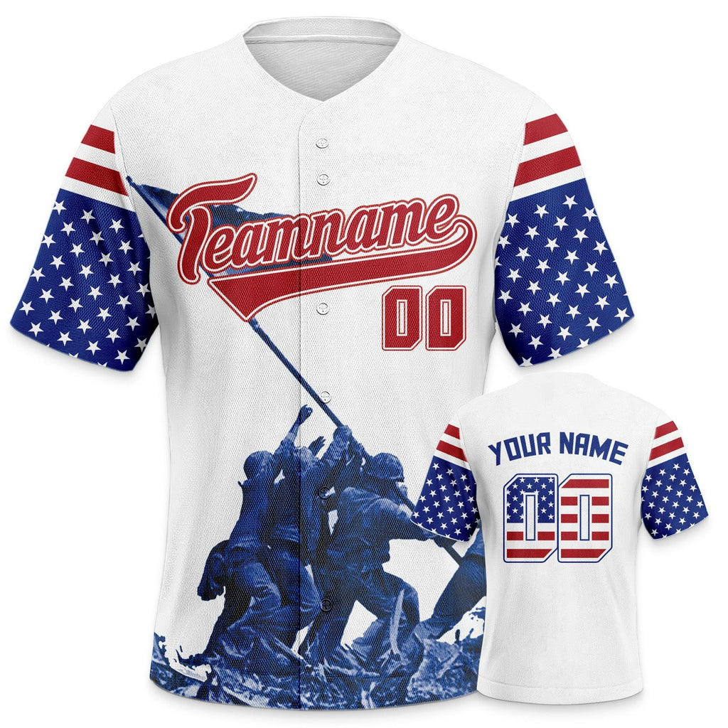 Team USA 2A Baseball Jersey2