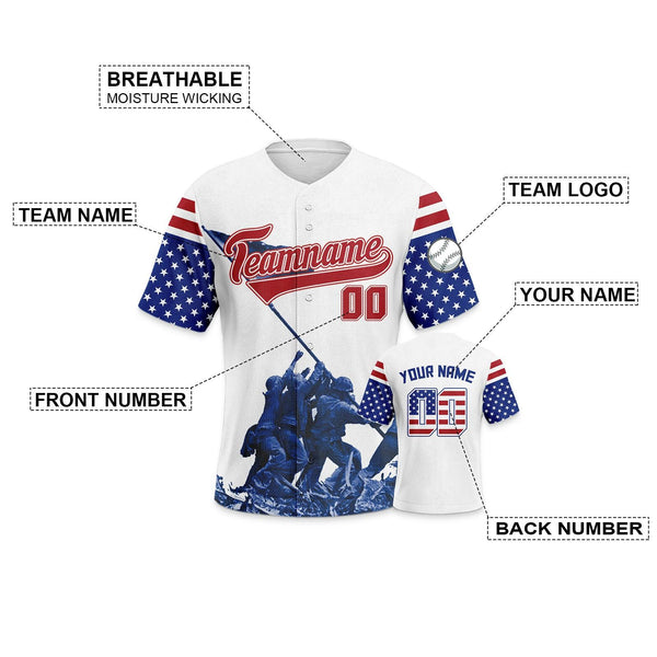 Team USA 2A Baseball Jersey2