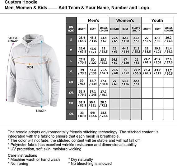 Custom Sports Pullover Sweatshirt City Tennessee Map Split Fashion Football Hoodie