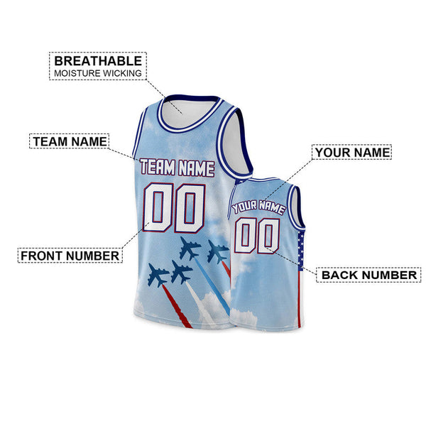 Team USA 2A Basketball Jersey1