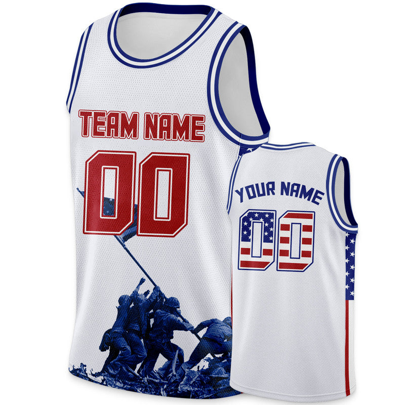 Team USA 2A Basketball Jersey2